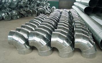 90度圓彎頭--湖北名城通風管道安裝-襄陽中央空調