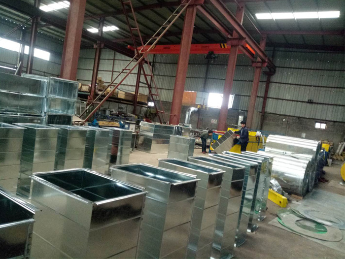 襄陽消防排煙_湖北名城匯通風工廠環境